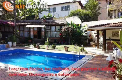Casa com 5 quartos à venda na Rua Palermo, Bandeirantes (Pampulha), Belo Horizonte