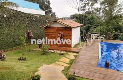 Casa em condomínio fechado com 5 quartos à venda na Rua Topázio, Vila do Ouro, Nova Lima