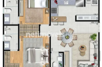 Apartamento com 2 quartos à venda na Rua Cura D'Ars, Prado, Belo Horizonte