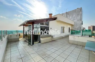 Cobertura 220 m²; no gutierrez, 5 quartos, 2 suítes, 3 vagas, elevador, lazer e vista definitiva.