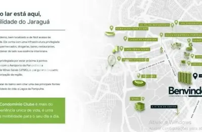 Apartamento com 3 quartos à venda na Rua Boaventura, Indaiá, Belo Horizonte