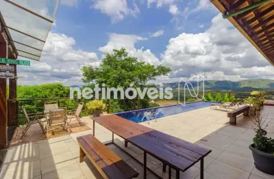 Casa em condomínio fechado com 4 quartos à venda na Avenida Manuel Bandeira, Passárgada, Nova Lima