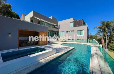 Casa em condomínio fechado com 6 quartos à venda na Alameda Davos, Vila Alpina, Nova Lima