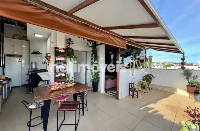 Cobertura com 3 quartos à venda na Rua José Flora, Letícia, Belo Horizonte