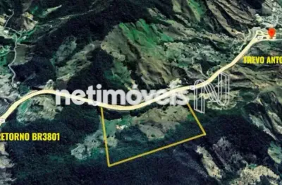 Fazenda 63ha à venda em Antônio Dias/MG, frente BR-381 terraplanagem de 2.390m²;, pastos e água farta