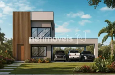 Gleba com projeto arquitetônico de casa alto padrão feita por arquiteto no gran royalle lagoa verde