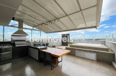 Espetacular cobertura com alto padrão de acabamento no palmares!!!