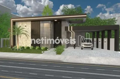 Casa alto padrão 4 quartos com suíte e closet, gran park toscana - vespasiano