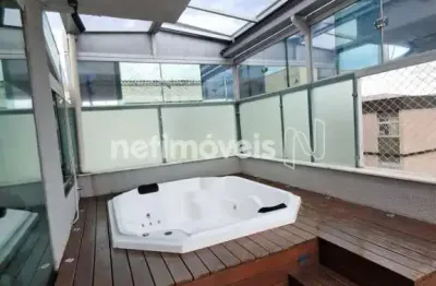 Cobertura com 3 quartos para alugar na Rua Santa Cruz, Alto Barroca, Belo Horizonte