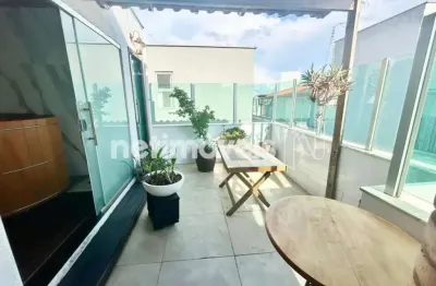 Cobertura com 4 quartos para alugar na Rua Professor Pedro Alvarenga, Palmares, Belo Horizonte