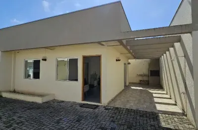 Casa em condomínio fechado com 2 quartos à venda na Avenida Vinte e Nove de Abril, 770, Balneário Eliane, Guaratuba