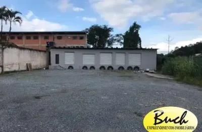 Galpão com amplo terreno venda - buch imóveis - joinville