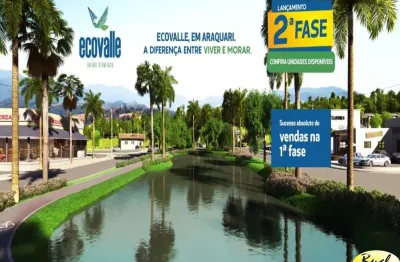 Lote à venda bairro planejado ecovalle araquari - buch imóveis