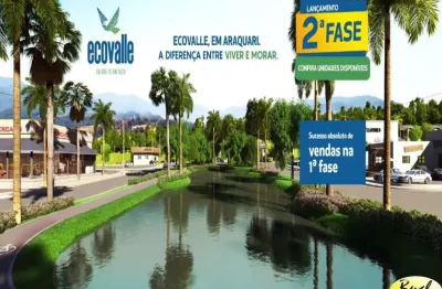 Lote à venda bairro planejado ecovalle araquari - buch imóveis