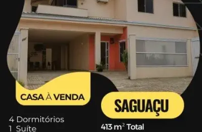 Casa com 4 quartos à venda no Saguaçu, Joinville 