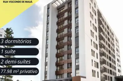 Apartamento com 3 quartos à venda no américa, joinville , 77 m2 por r$ 743.523