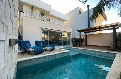 Ca0396 - lindissimo sobrado para locaçao e venda em condominio clube - at. 300m² - ac. 185m² - jardim residencial alto de itaici indaiatuba sp