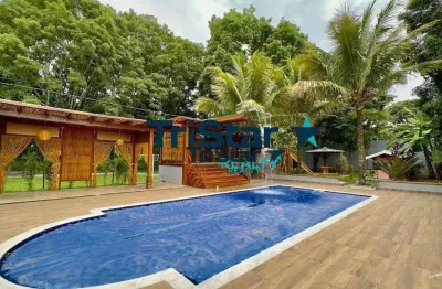 Ch0031 - belíssima chácara recém reformada com lazer completo condominio fechado ao lado do lago - at. 3.000m² - ac. 550m² - vale das laranjeiras inda
