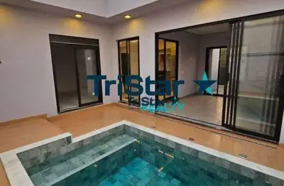 Ca0148 - lindíssima casa térrea a poucos dias de ser entregue condomínio park gran reserve - at. 264m² - ac. 156m² - indaiatuba sp-