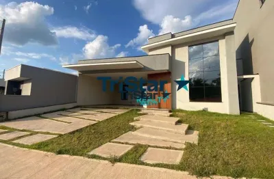 Ca0135 - casa com 03 suites em condominio clube em fase de acabamento - at. 300m² - ac. 200m² - park gran reserve indaiatuba sp