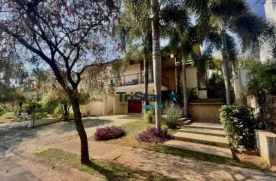 Ca0435 - suntuoso sobrado com vista lago em condomínio alto padrao -vila paradiso indaiatuba