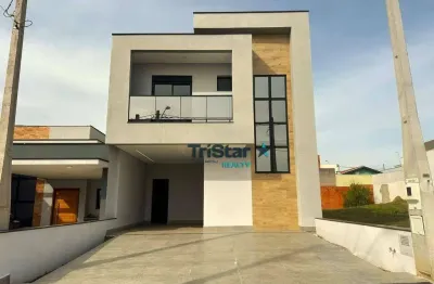 Tristar realty - ca0436 - sobrado com piscina em condominio fechado - at. 202m² - ac. 199m²  - jardim toscana - indaiatuba - sp