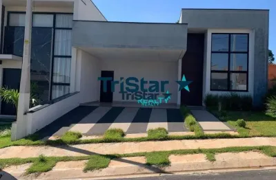 Ca0120 - casa nova terrea com piscina em condominio fechado com lazer completo - at. 300m² - ac. 177m² - park gran reserve indaiatuba sp