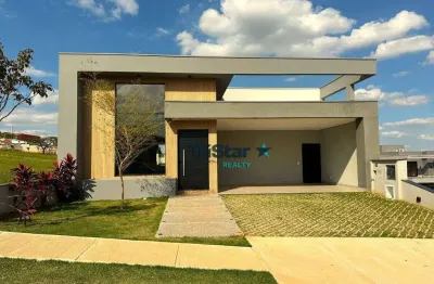 Tristar realty - ca0527 - casa térrea de alto padrão em condominio fechado - at. 360m² - ac. 225m² - villa sapezal - indaiatuba - sp