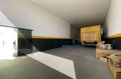 Sl0071 - salão comercial amplo com portas automatizadas pé direito de 5m as margens do parque ecologico e com vagas de estacionamento - at. 270m² - ac