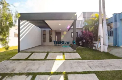 Ca0543 - casa terrea com 03 dormitorios otimo acabamento em condominio completo - at.150m² - ac.105m² - jardins do império vila paraty indaiatuba/sp -