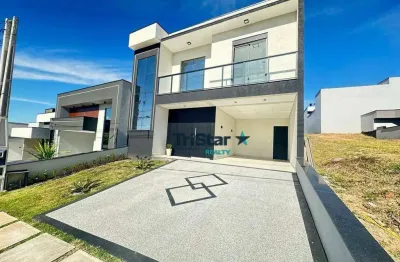 Ca0551 - casa nova com 03 suites e piscina com acabamento fino em condominio fechado e lazer completo - at. 218m² - ac. 194 m² - park gran reserve ind