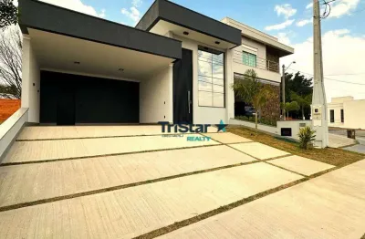 Tristar realty - ca0559 - conforto e segurança em casa terrea com 3 suítes e piscina - at. 300m² - ac. 189m² - residencial viena - indaiatuba - sp