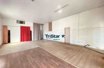 Sl0073 - salão comercial  amplo em esquina no centro com alto fluxo de carros e pedestres perto do ponto azul - au 100m² - centro - indaiatuba/sp -