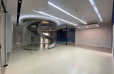 Sl0075 - salao comercial com divisórias e vista para o parque ecológico em prédio corporativo - au. 245m² -  jardim esplanada indaiatuba sp.