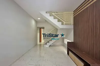 CA0597 - SOBRADO MODERNO COM 03 DORMITORIOS EM CONDOMINIO FECHADO AO LADO DO SHOPPING - AT. 165,52m² - AC. 125m² - JARDIM TROPICAL INDAIATUBA SP.