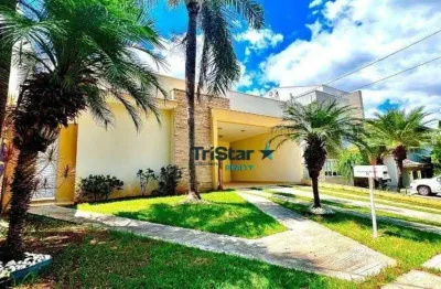 #VENDA-CA0639 -CASA TERREA EM CONDOMINIO COM 3 DORM SENDO 01 SUITE COM CLOSET - AT. 300m².AC.170m².- PORTAL DE ITAICI - INDAIATUBA - SP.