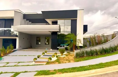 CA0651 - CASA TERREA DE ESQUINA NOVA PISCINA EM CONDOMINIO FECHADO - AT. 318m² -AC. 167m² - PARK GRAN RESERVE - INDAIATUBA - SP