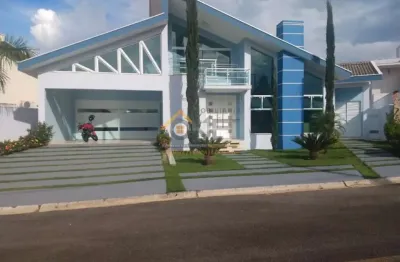 Sobrado de alto padrão para venda no condomínio residencial jardim dos lagos, indaiatuba/sp