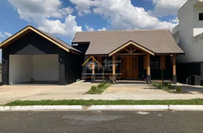 Linda casa de alto padrão para venda, localizada no condomínio residencial belville, vila homero - indaiatuba/sp