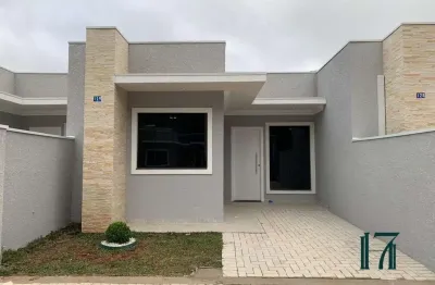 Casa em condomínio para venda em fazenda rio grande, gralha azul, 3 dormitórios, 1 suíte, 1 banheiro
