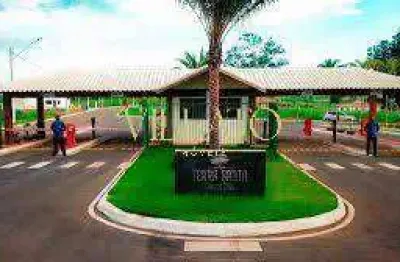 Excelente lote no condomínio fechado terra santa monte sião / trindade - go