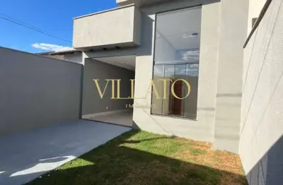 Casa  3/4 com 1 suíte  com acabamento premium jd boa esperança em aparecida