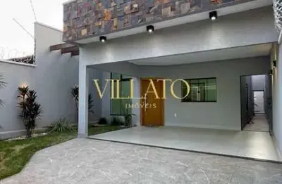 Linda casa 3q alto padrão no setor santos dumont- goiânia/go