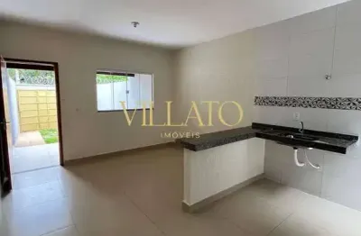Casa 2Q C/ Suíte - Residencial Santa Fé - Goiânia - 14 Mil de Entrada