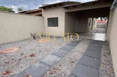 Casa 2Q C/ Suíte - Parque Los Angeles - Goianira - 18.400,00 de Entrada