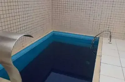 Cobertura com 4 dormitórios à venda, 492 m² por r$ 2.600.000,00 - vila guilhermina - praia grande/sp