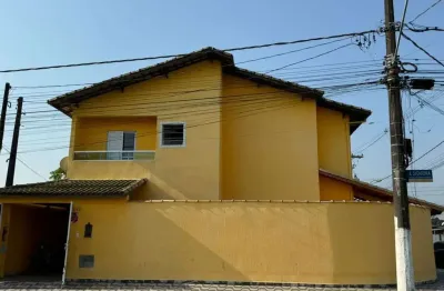 Sobrado com 2 dormitórios à venda, 82 m² por r$ 350.000,00 - vila antártica - praia grande/sp