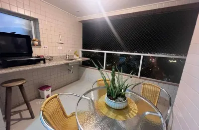 Apartamento com 3 dormitórios à venda, 90 m² por r$ 750.000,00 - tupi - praia grande/sp