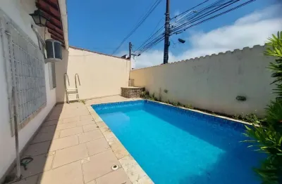 Casa com 2 dormitórios e piscina à venda, 80 m² por r$ 555.000 - real - praia grande/sp