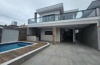 Sobrado com 3 dormitórios à venda, 185 m² por r$ 1.400.000 - balneário flórida - praia grande/sp